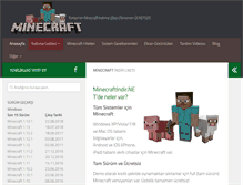 Tablet Screenshot of minecraftindir.net